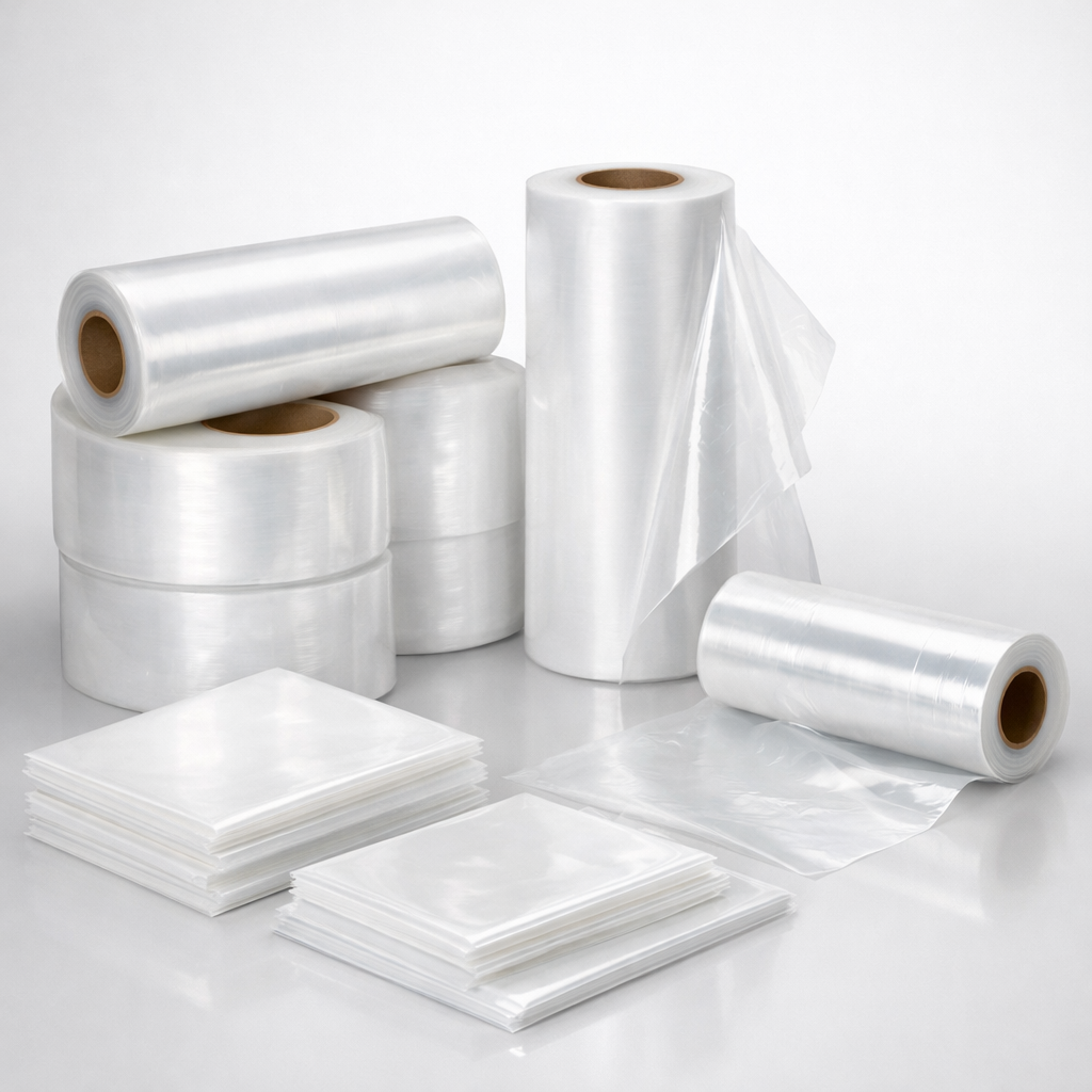 LDPE, HDPE, PP fólie